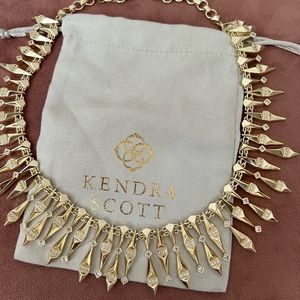 Kendra Scott Statement Necklace Gold